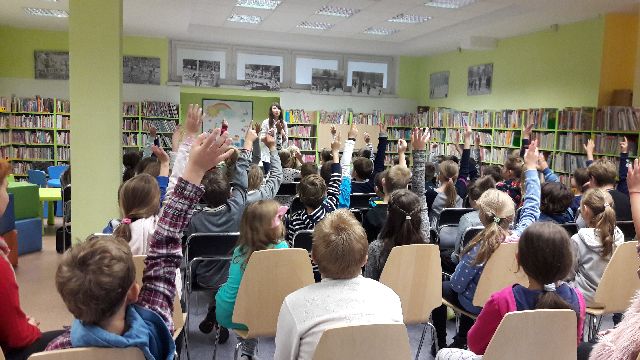 Spotkanie autorskie w Warszawie, Biblioteka dla dzieci i młodzieży nr 26, 24.10.17 r.