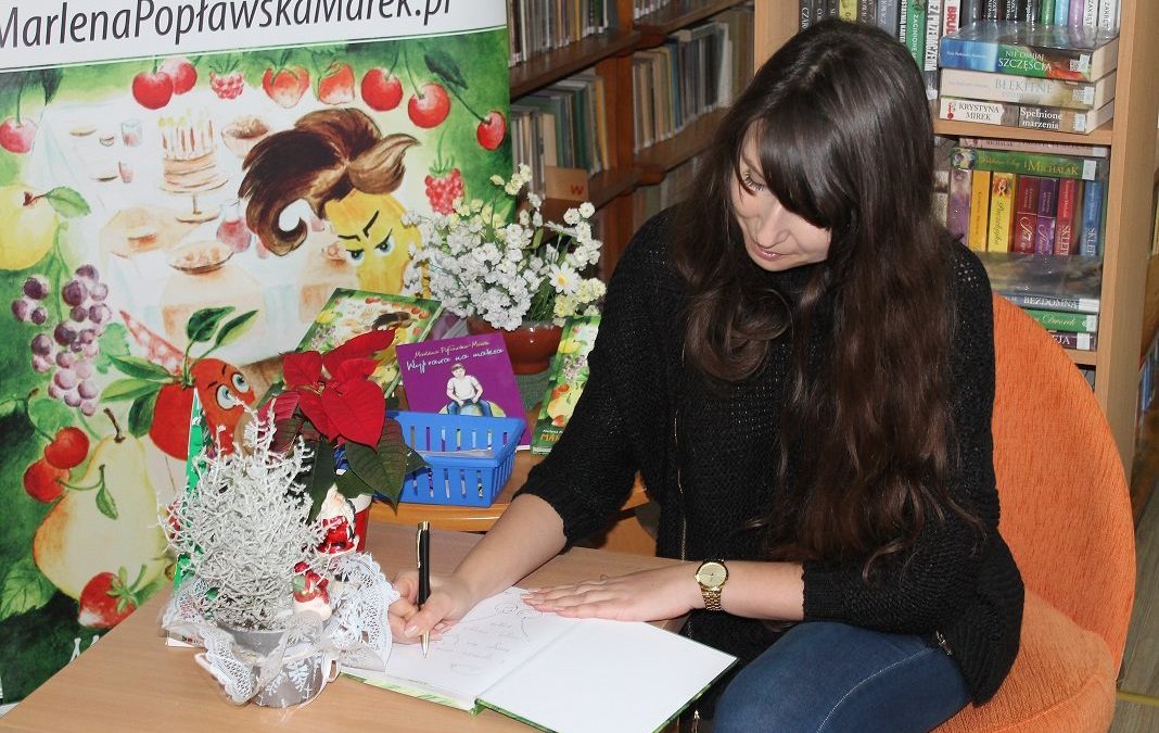 Mikołajowe spotkanie autorskie, Gminna Biblioteka Publiczna w Starym Polu, 7.12.17 r.